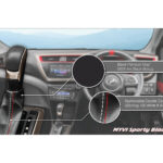 Perodua Myvi Sporty Black Gear Shift Upholstery