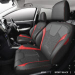 Perodua Myvi EZIFIT Sporty Black (Semi Leather)