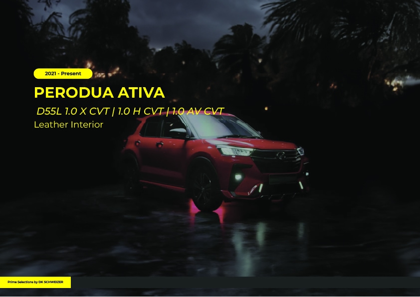 Prime Selection Perodua Ativa Cover