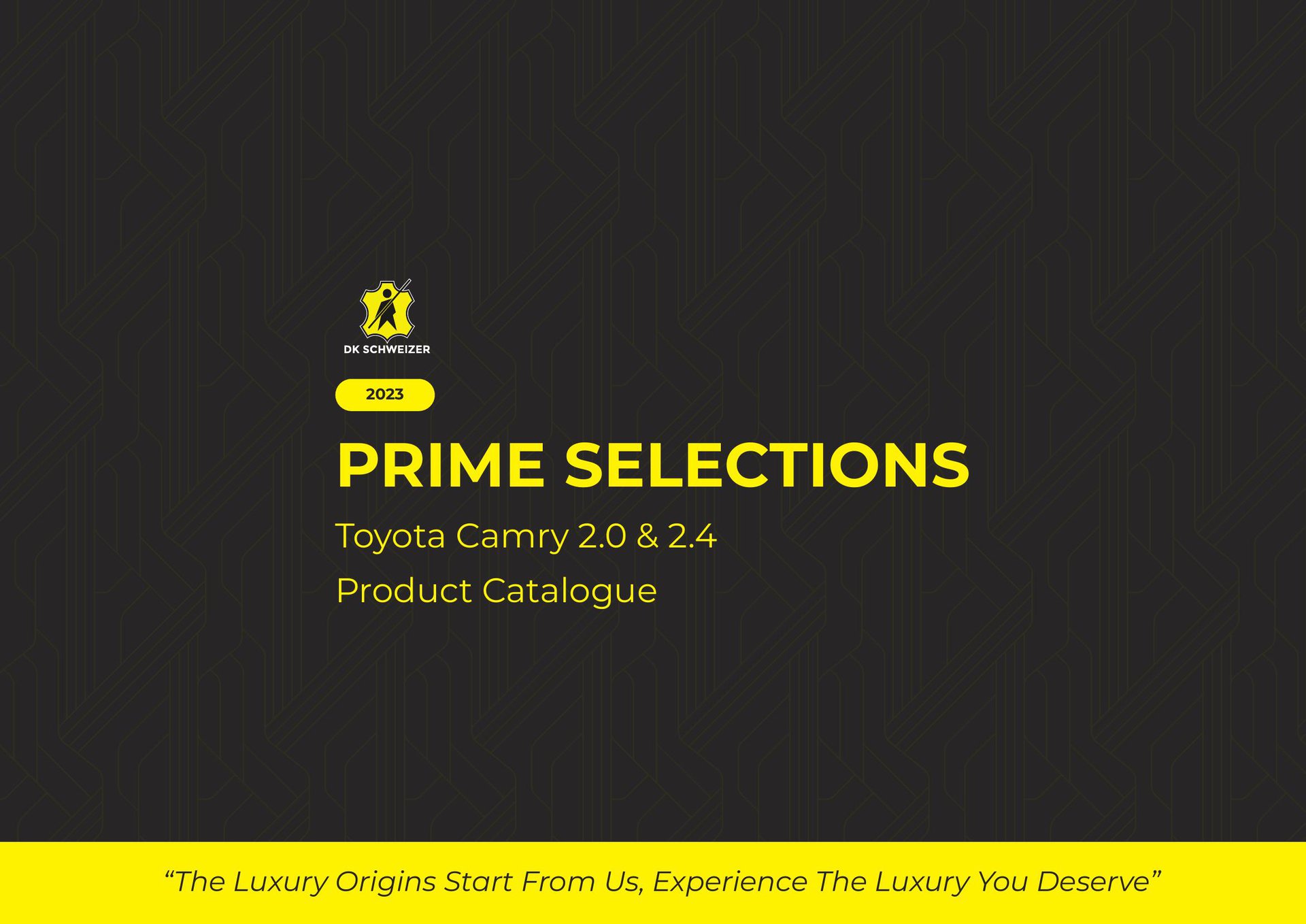 Toyota Prime Selections Catalogue 1